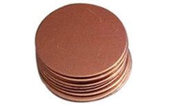 Copper Nickel 70/30 Cut Machined Circle
