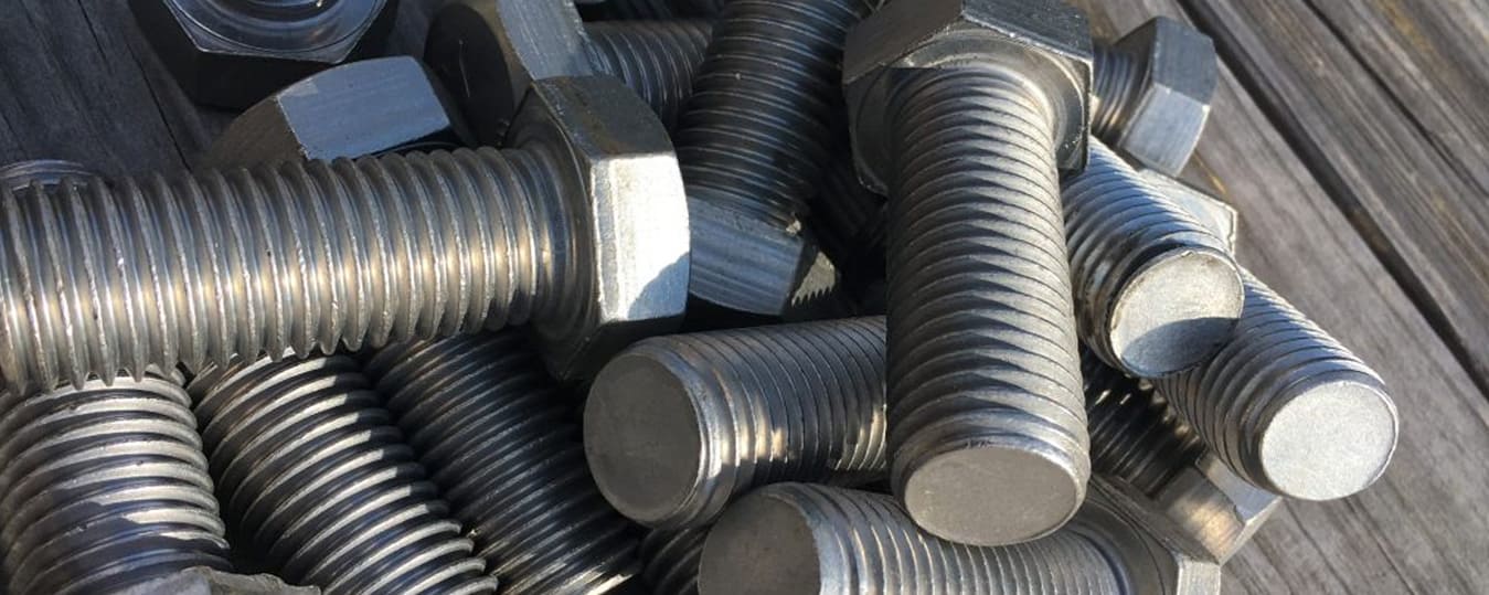 Large Inconel bolts