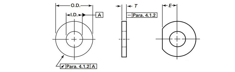 Titanium Washer Dimensions Titanium Washer Dimensions Chart